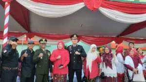 Diikuti 710 Peserta, Kecamatan Gubeng dan PCM Ngagel Satukan Barisan di Upacara HUT ke-81 RI