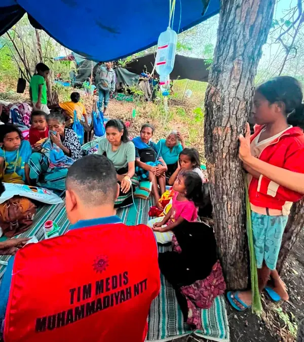 MDMC-Lazismu Perkuat Respons Gempa Flores, Pos Pelayanan Diaktifkan di Manggarai Timur