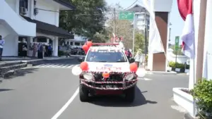 Parade Mobil Merdeka hingga Donor Darah, Semarak HUT RI ke-81 di UMM
