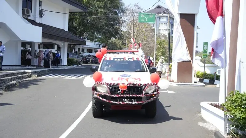 Parade Mobil Merdeka hingga Donor Darah, Semarak HUT RI ke-81 di UMM