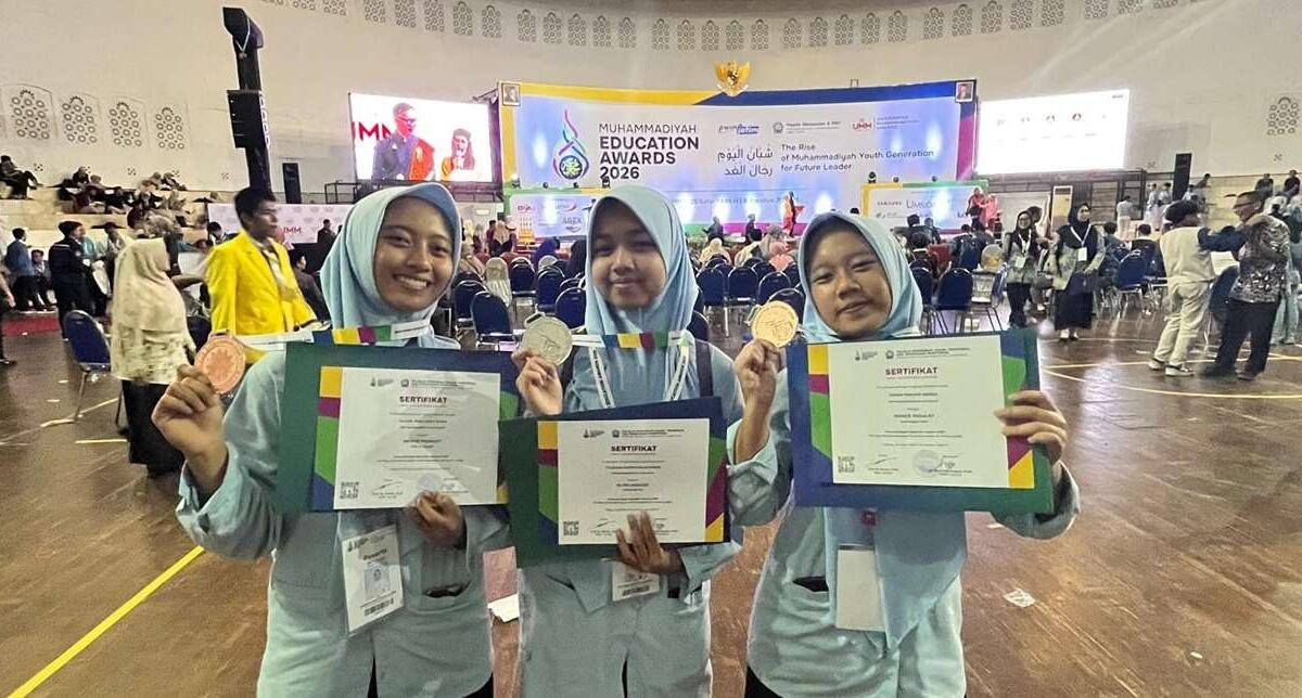 Siswa SMP Muhammadiyah 8 Batu Raih Medali di ME Awards 2026