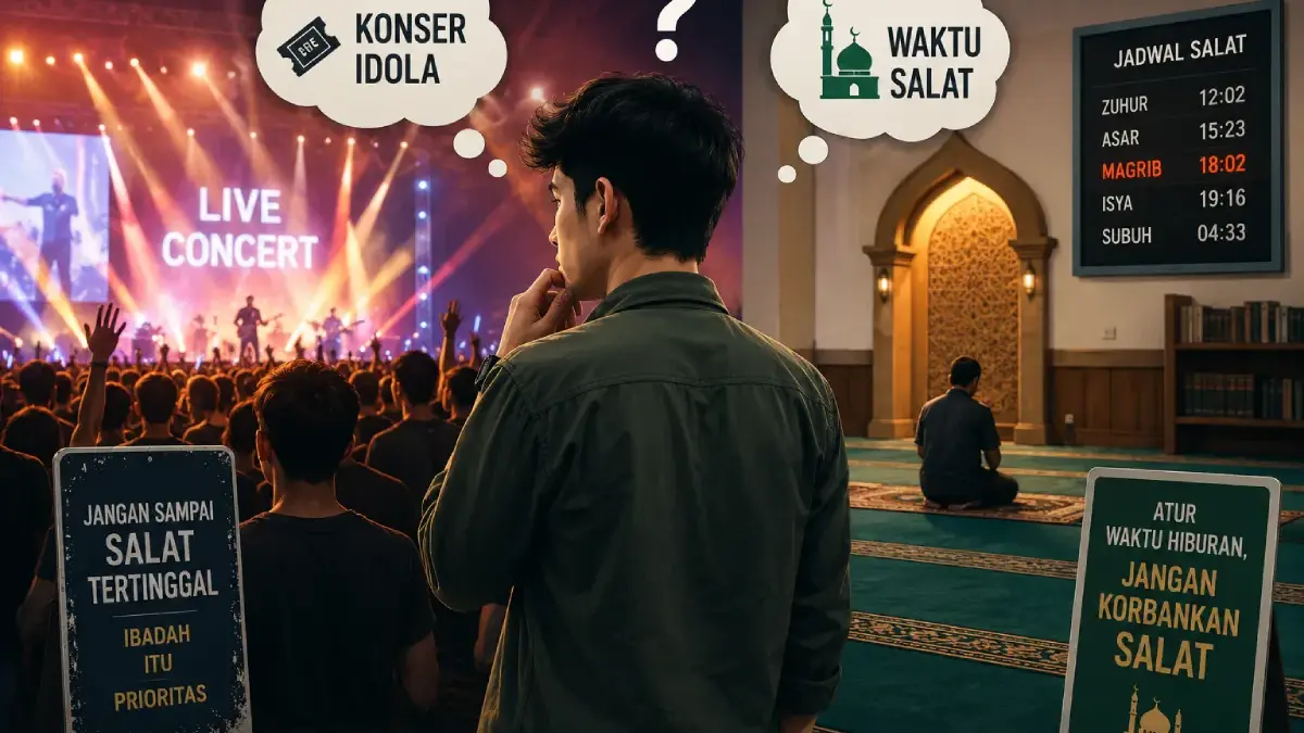 Demi Konser, Bolehkah Menjamak Salat? Ini Penjelasannya