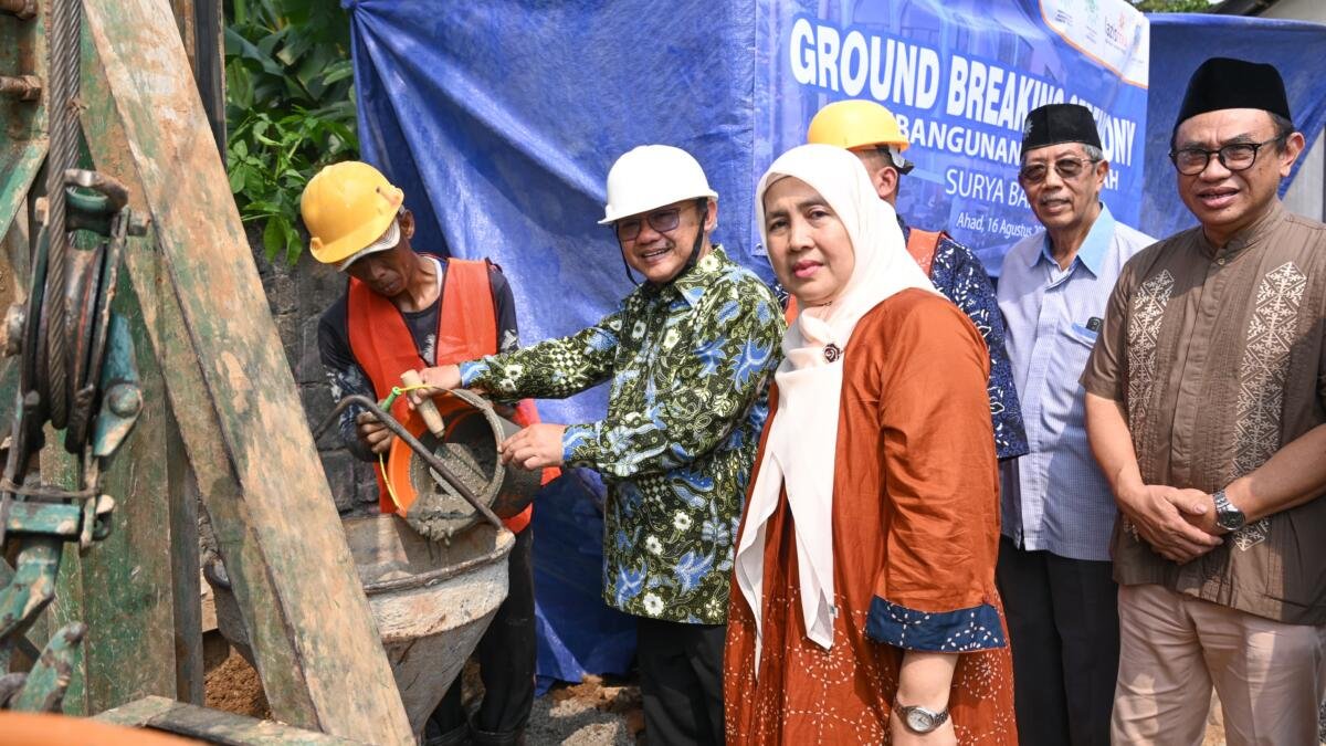 Muhammadiyah Pondok Cabe Ilir Bangun KB/TK Aisyiyah dan PKBM, Wakaf Uang Subsidi Guru