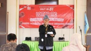 Kepiawaian Berbicara Berbuah Prestasi, Guru SMPMu Jipat Karangasem Raih Juara 3 Lomba MC