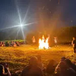 Di Balik Keseruan Malam Puncak Perkajum HW Mamsaka, Api Unggun Jadi Simbol Semangat Kader