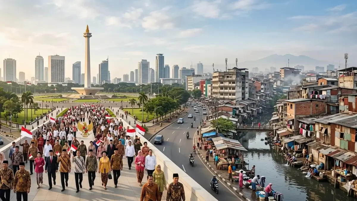 Indonesia Berdaulat, Adil, dan Makmur: Antara Slogan dan Realitas