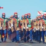 Semarak Kemerdekaan! Smufour Glenmore Ramaikan Gerak Jalan HUT ke-81 RI dengan 10 Regu