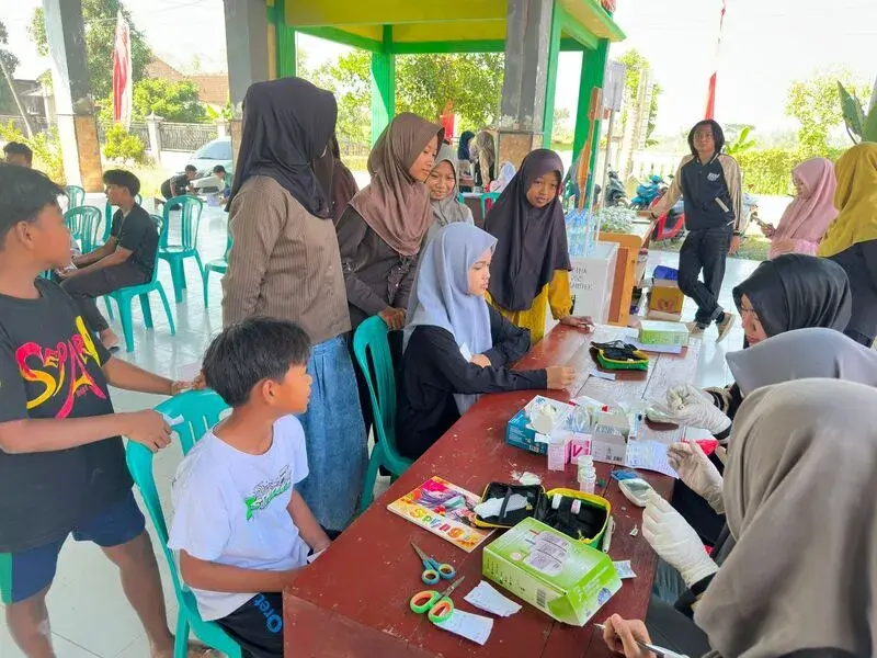 Dari Cek Hemoglobin hingga Kelola Emosi, Pijar Remaja Bekali Remaja Balungtawun