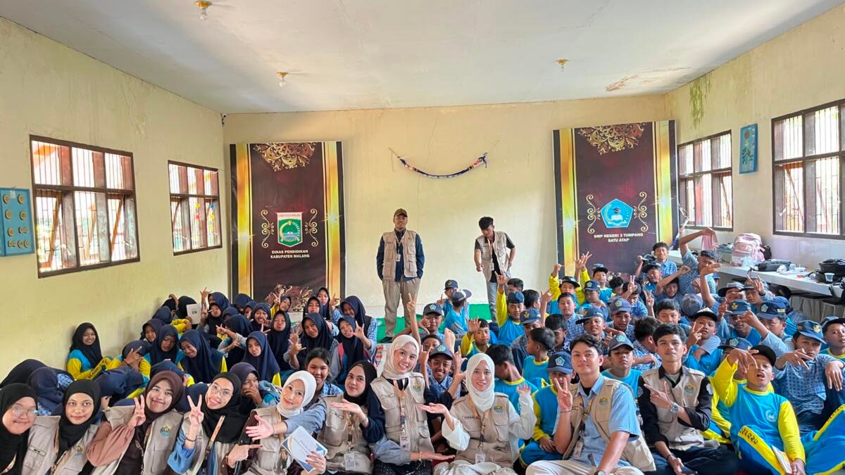 Duwantaraya KKN MAs-05 Adakan Sosialisasi Pentingnya Pendidikan di SMPN 3 Tumpang Satu Atap