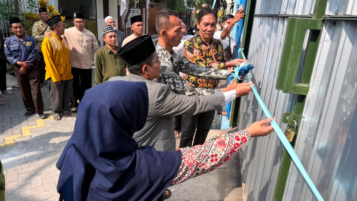 PCM Kenjeran Resmikan Usaha Parkir, Hasilnya untuk Biayai Anak Asuh
