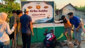 Bangunan Bumdes Terbengkalai Disulap KKN T 26 Umsida Jadi Ruang Kreatif