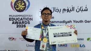 Guru PJOK Spemutu Gresik Raih Medali Emas Kategori Guru Berprestasi di ME Awards 2026