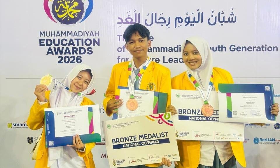Tiga Siswa Smamuga Raih Medali Perunggu di Muhammadiyah Education Awards 2026