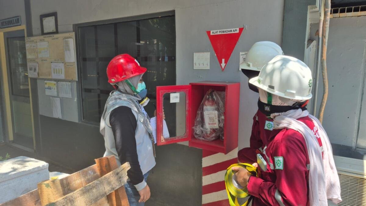 Implementasi K3 di Dunia Kerja: Mahasiswa UMG Ikuti Safety Patrol di PT Lautan Air Indonesia