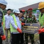 Mendikdasmen RI Letakkan Batu Pertama Pembangunan RKB SD Plus Muhammadiyah Sinabang