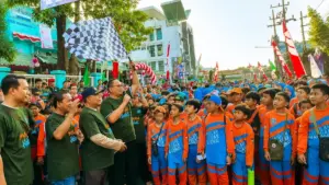 4.500 Peserta Meriahkan Gebyar HUT ke-81 RI di Mudipat, Dua Program Unggulan Diluncurkan