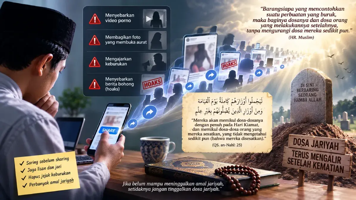 Dosa Jariyah Terus Mengalir, Bahkan Setelah Kematian