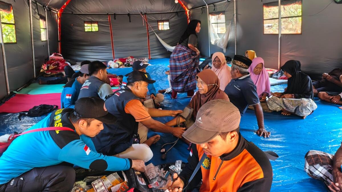 DMC RSML Periksa Lebih dari 900 Warga Terdampak Gempa Manggarai Timur-NTT