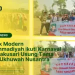 Mitra Ukhuwah Nusantara: Pondok Modern Muhammadiyah Pakusari Ikuti Karnaval Desa Pakusari