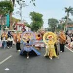 Live TikTok Warnai Pawai Budaya TK ABA IV Ahmad Yani di Probolinggo