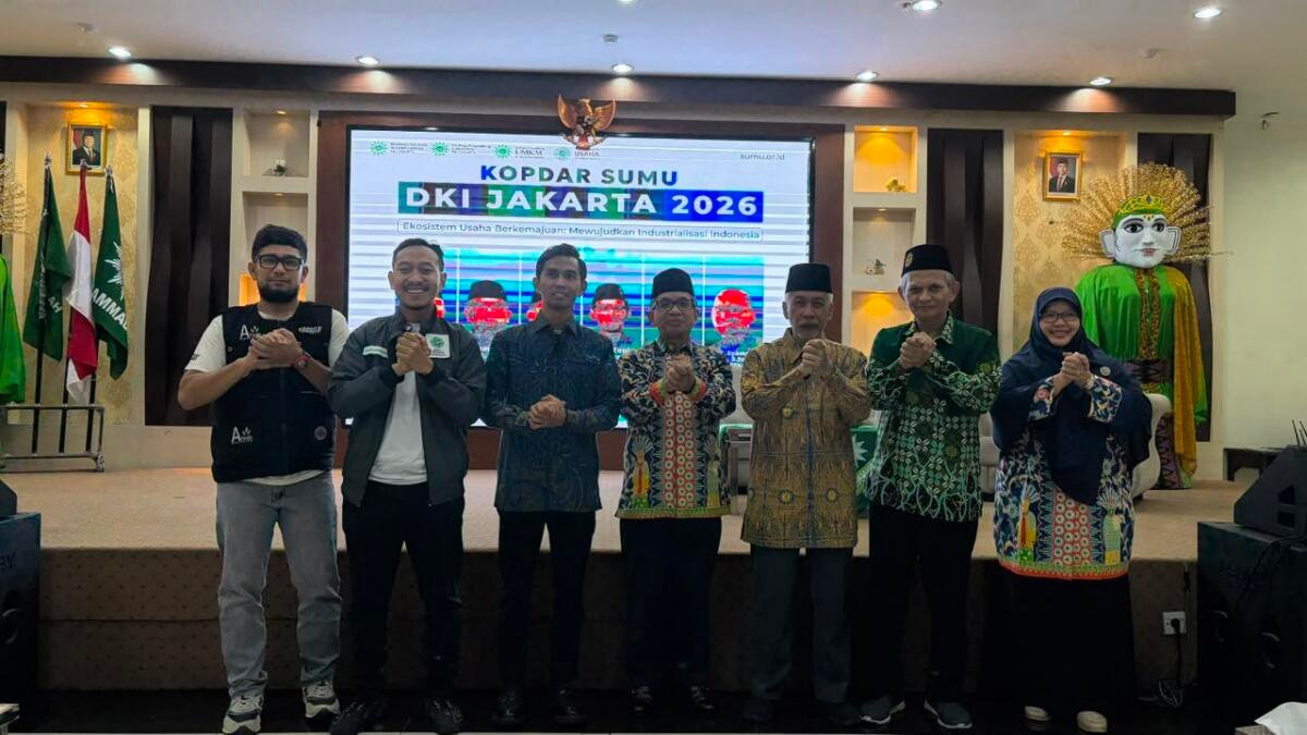 Kopdar SUMU DKI Jakarta 2026, Pengusaha Muhammadiyah Konsolidasikan Ekosistem Bisnis untuk Mendorong Industrialisasi Indonesia