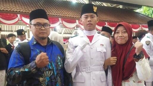 M. Sabiqin Awwalin, Santri MBS Porong Sukses Menjadi Danton Pasukan 45 Paskibraka Kabupaten Sidoarjo 2026