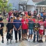 Mahasiswa KKN Tematik Kelompok 22 UMG Dukung Jalan Sehat Karang Taruna Dusun Pulorejo