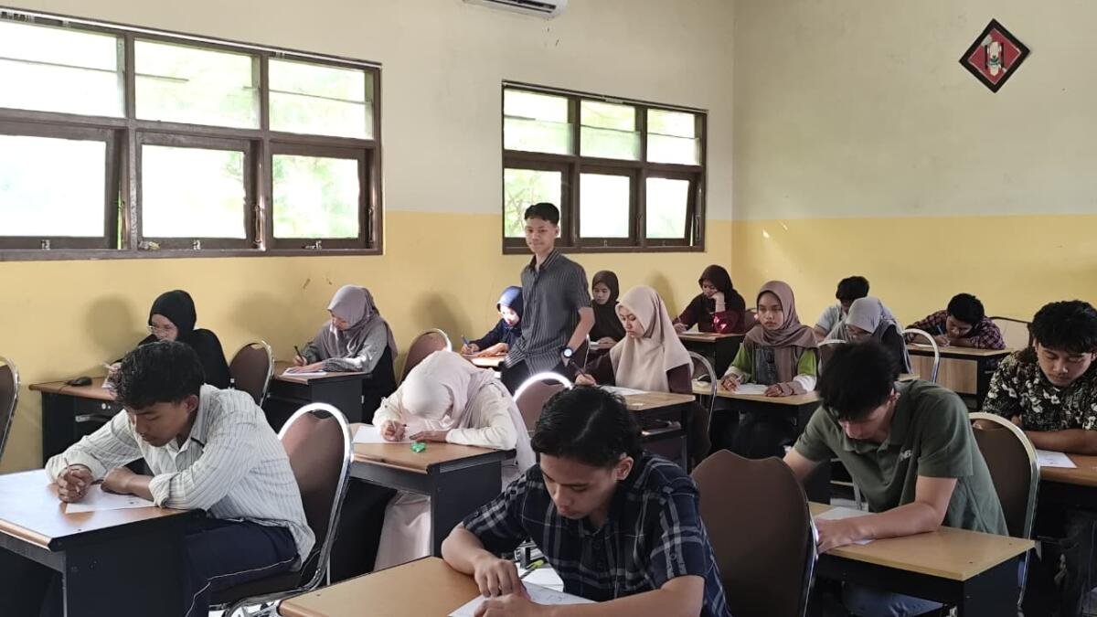 Mamsaka Paciran Gelar Post Test Bahasa Jerman untuk Peserta Program Double Track Ausbildung