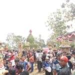 Syukuran Gedang Desa Sumberjo Jombang, Kirab 23 Tumpeng Hasil Bumi Meriahkan Wonosalam
