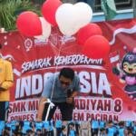 Mengikuti Kemeriahan PHBN sekaligus Launching SPMB SMK Muhammadiyah 8 Paciran