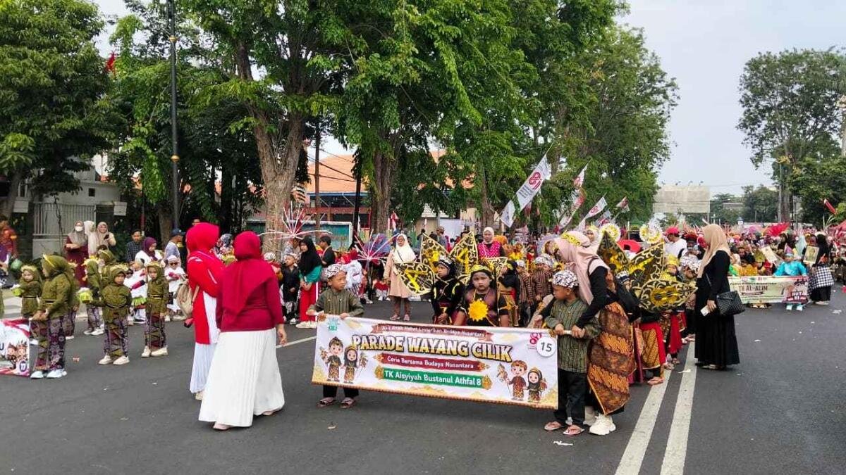 Lestarikan Kekayaan Budaya Nusantara Lewat Parade Wayang Cilik