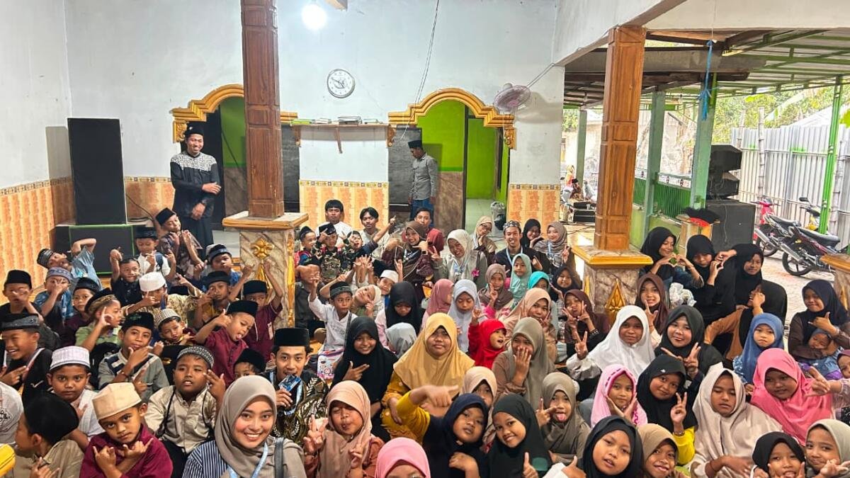 Mahasiswa KKN UMG Peringati Maulid Nabi dengan Festival Anak Sholeh