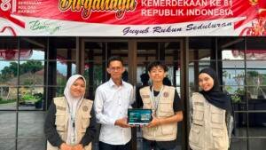 KKN MAs Kelompok 4 Dorong Digitalisasi melalui Website Profil Desa Bumi Aji