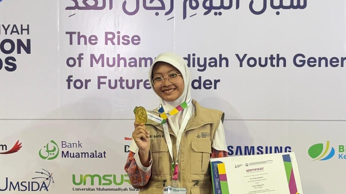 Mili Banyu Wakili SMP At-Tajdid Blora di ME Awards 2026