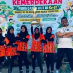 MIM 04 Al-Azhar Mejasem Juara 1 Voli Putri MI se-Kanor