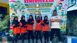 MIM 04 Al-Azhar Mejasem Juara 1 Voli Putri MI se-Kanor