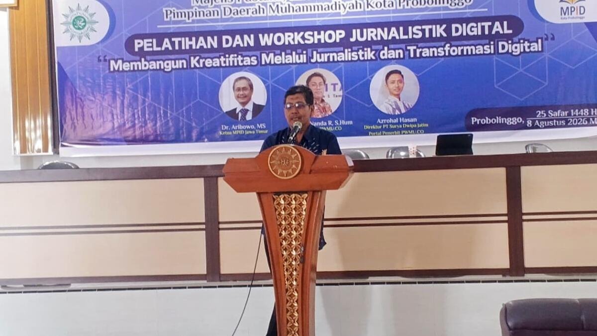 MPID Berdayakan Wartawan Lokal Muhammadiyah Kota Probolinggo