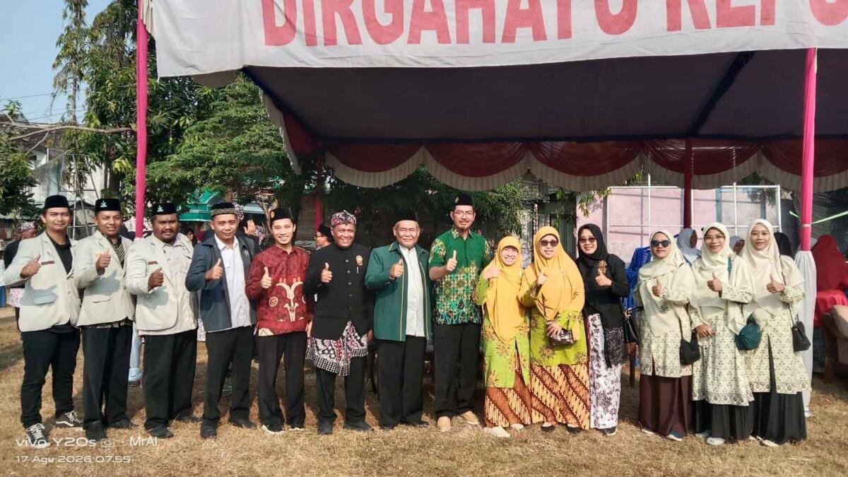 Muhammadiyah Babat Ramaikan Upacara HUT ke-81 RI di Kecamatan Babat