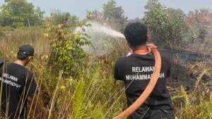 Muhammadiyah Kalteng Terjunkan Relawan Bantu Tangani Karhutla