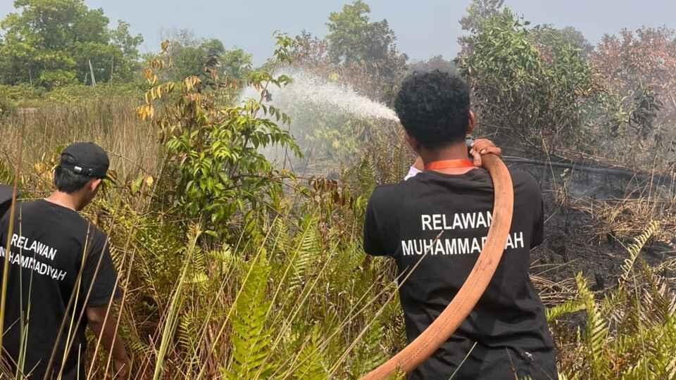 Muhammadiyah Kalteng Terjunkan Relawan Bantu Tangani Karhutla