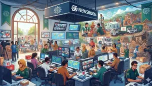 Newsroom Muhammadiyah di Tengah Rekor Kemanusiaan