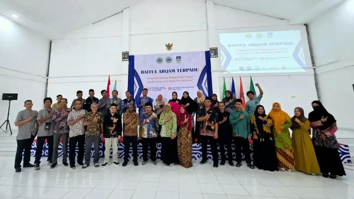Pasca Baitul Arqam, Universitas Muhammadiyah Papua Barat Kawal RTL Peserta Selama Enam Bulan