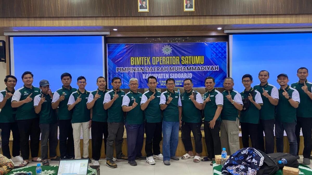 PCM Tulangan: Satumu Bukan Sekadar Aplikasi, tetapi Fondasi Tata Kelola Muhammadiyah Berbasis Data