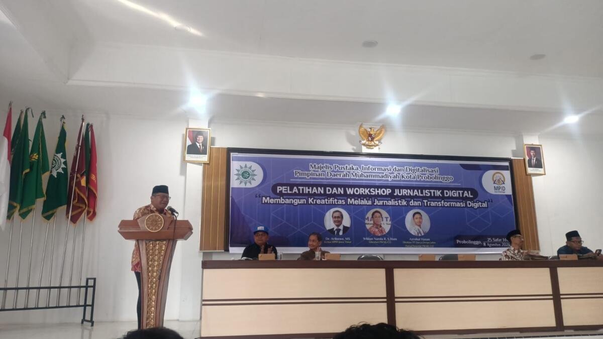 PDM Kota Probolinggo Tekankan KSA dalam Pelatihan Jurnalistik Digital