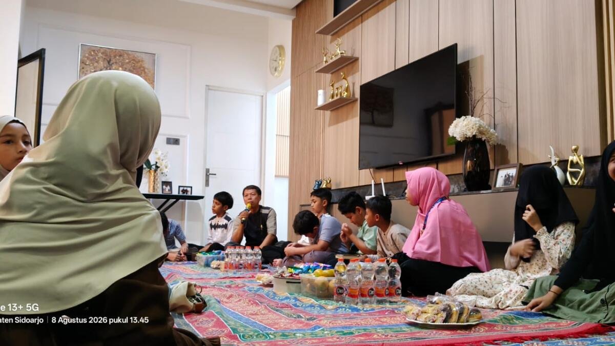 Pengajian Tunas Ikrom Sukses Menuai Simpati Tuan Rumah, Ajarkan Adab dan Pererat Silaturahmi Siswa