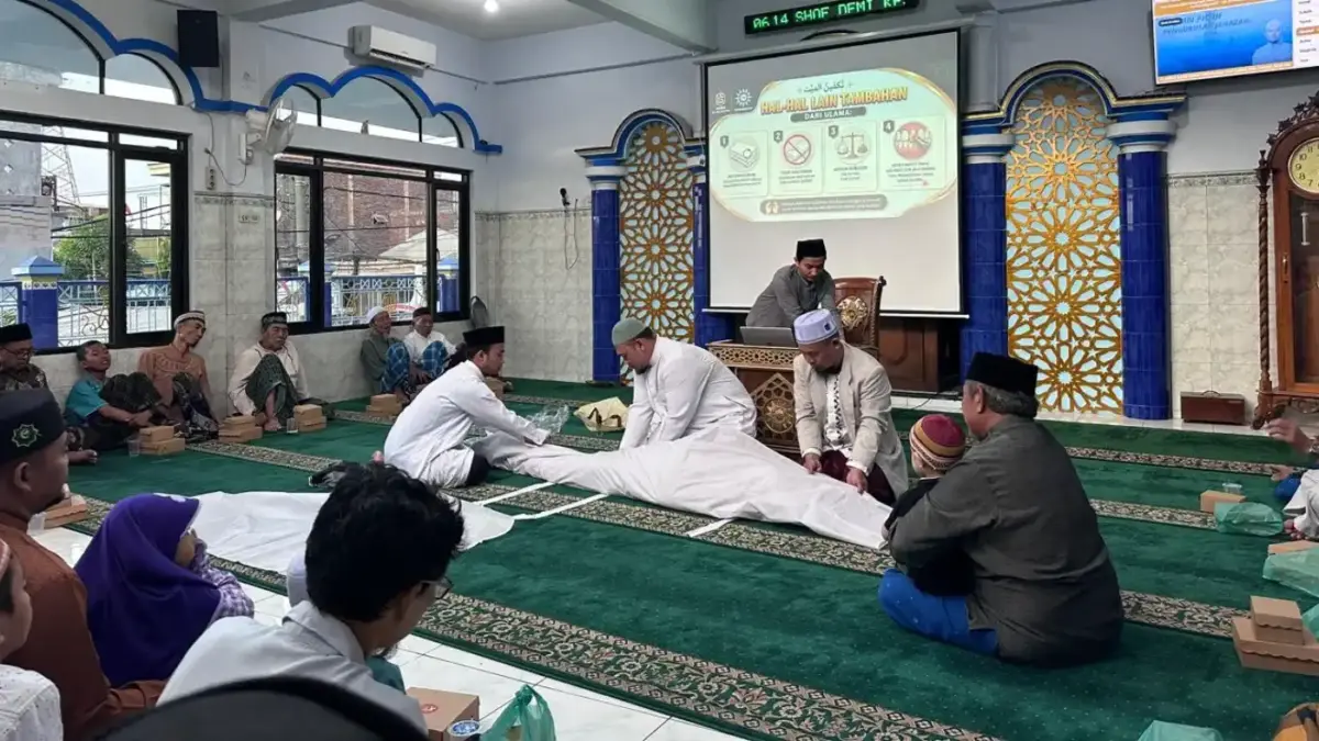 PRM Bulak Banteng Gelar Pelatihan Fikih Perawatan Jenazah di Surabaya