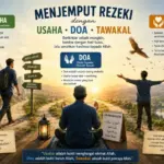 Rezeki Tidak Datang dengan Menunggu: Saatnya Bergerak, Berdoa, dan Berserah