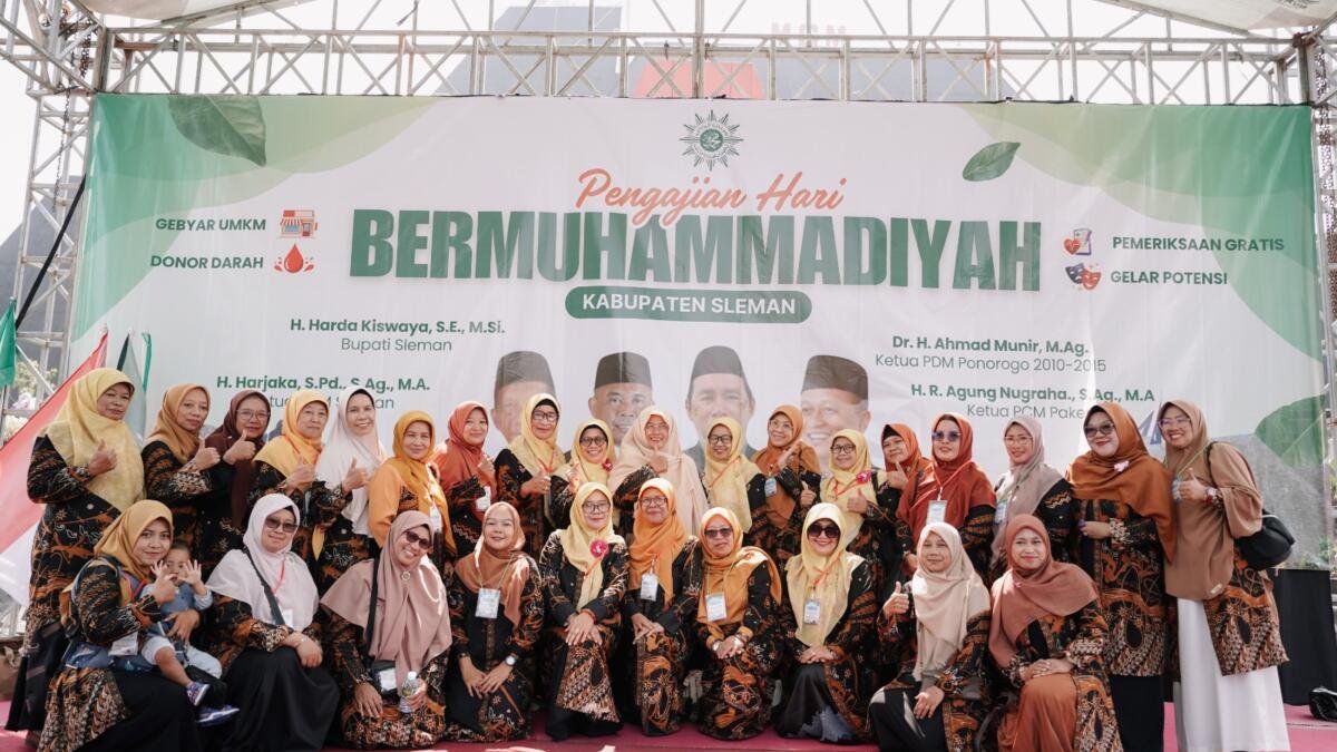 Ribuan Warga Muhammadiyah Padati Museum Gunung Merapi, Hari Ber-Muhammadiyah Sleman Berlangsung Meriah
