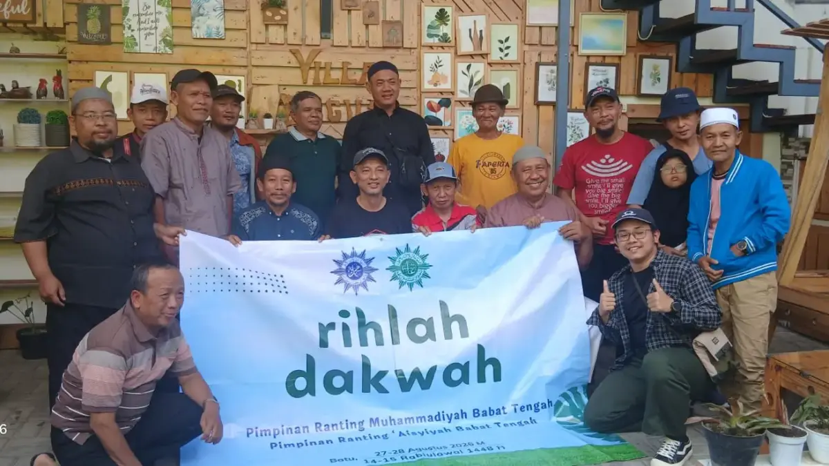 Rihlah Dakwah PRM-PRA Babat Tengah Bikin Happy dan Perkuat Ukhuwah