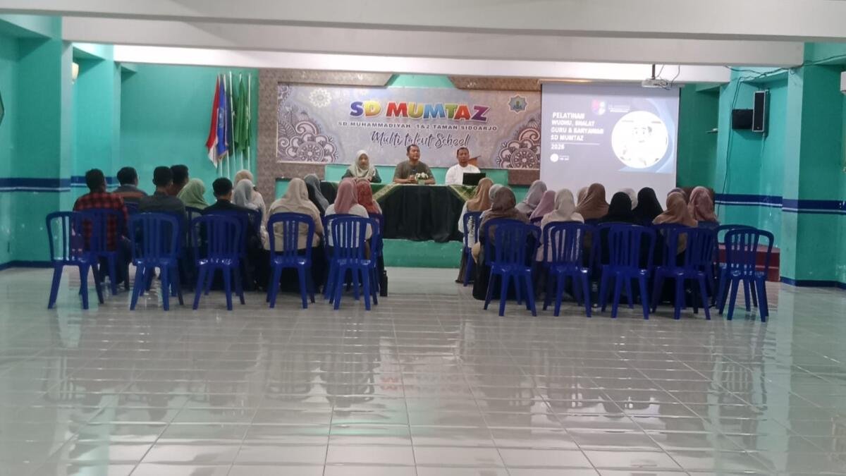 SD Mumtaz Bekali Guru dan Karyawan Baru melalui Pelatihan dan Ujian Praktik Ibadah